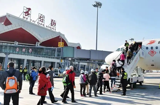 忻州五台山机场广告