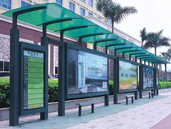 广州公交站台广告